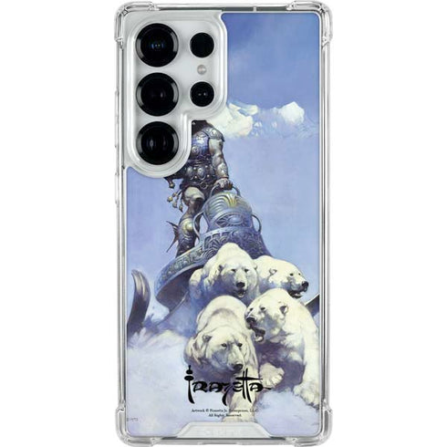 Sliver Warrior by Frazetta Galaxy S25 Ultra Clear Case